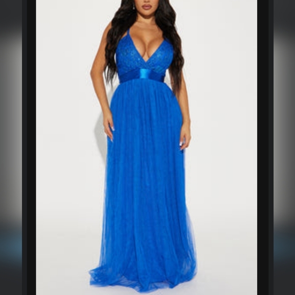 Dresses & Skirts - 🧁Let's Dance Tulle Maxi Dress - Royal Blue